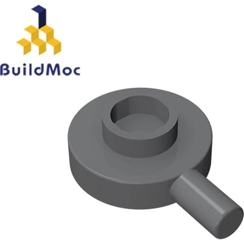 BuildMOC Compatible Assembles Particles 4528 Utensil Frying Pan For Building Blocks Parts DIY LOGO Educational gift Toys