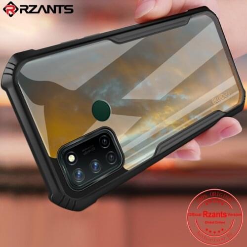 Rzants For OPPO Realme C17 C11 C12 C15 C17 Case Hard [Blade] Shockproof Slim Crystal Clear Cover funda Casing