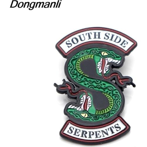 DMLSKY Pin Women Fashion Enamel Pins Backpack Bag Brooch badges for Clothing Tie Pin Charm jewelry M2062