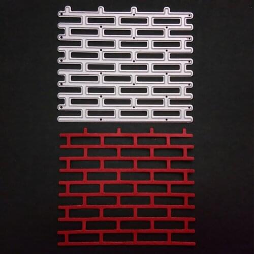 Wall Background Metal Cutting Dies Craft Easter Card Album Decor Stamps Die Cut Embossing Stencils DIY Dies Scrapbooking