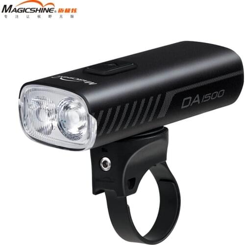 Magicshine DA1500 Bicycle Headlight MTB Road Bike Bright Light Flashlight Waterproof USB Rechargeable 1500 Lumens LED Cycling
