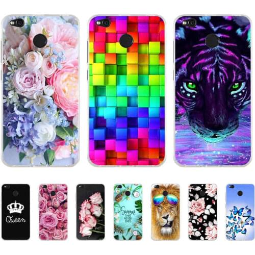Soft Silicone For Xiaomi Redmi 4X full protective Case Cover Painting TPU Phone For Xiaomi Redmi 4 X Cases Funda