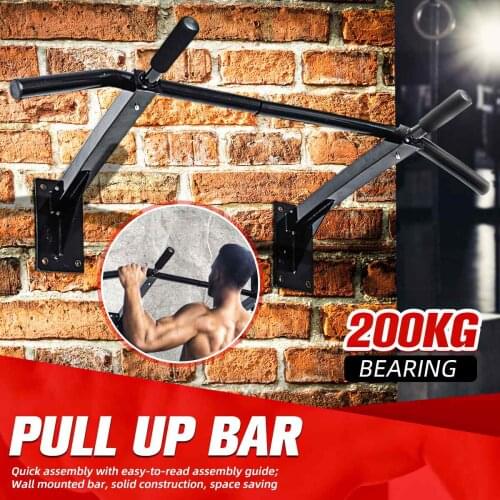 Wall Mounted Pull Up Bar Chin Up Traction Power Tower Wall Horizontal Bars Sport Fitness Equipment for Home Indoor Gym Workout