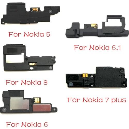 New For Nokia 3 5 6 7 8 7.1 6.1 Plus X5 X6 Loud Speaker Buzzer Ringer Flex Cable Loudspeaker Assembly Replacement Parts