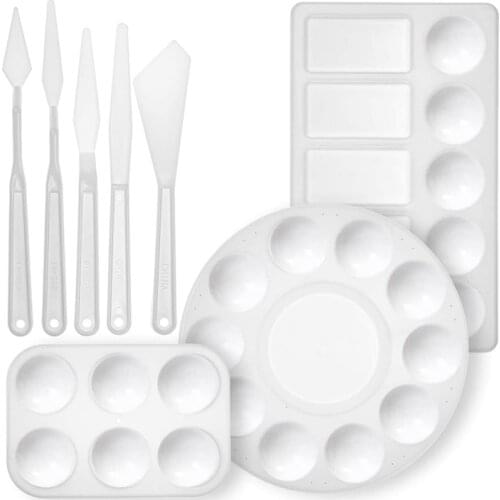 Painting Palette and Painting Knife Set for All Kinds and Children of Painting-Professional Art Supplies for Adults