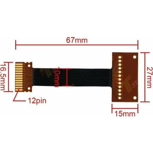 Pioneer CNP5065 DEH-P945R DEX-P1 Face Front Flex Ribbon for Car Radio Stereo