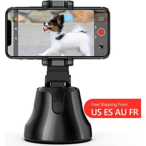 Smartphone Selfie Shooting Gimbal 360 Rotation Face & Object Auto Follow Up Selfie Stick Holder For Photo Vlog Live Video Record