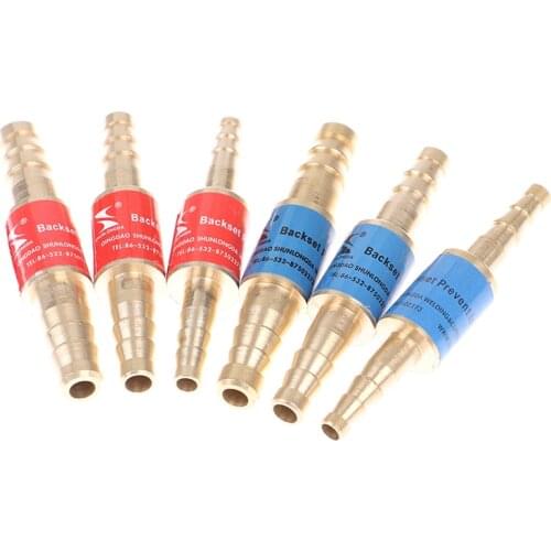 1Pc Pipe Flashback Arrestors Of Acetylene Liquefied Gas Propane & Oxygen Fuel Check Valve Safety Valve