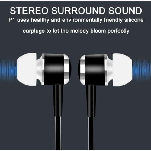 Wired Stereo Headset Soundtrack Music Game Headset Bass Game Headset MP3 Music Headphone Noise Reduction Sound Stereo Subwoofer