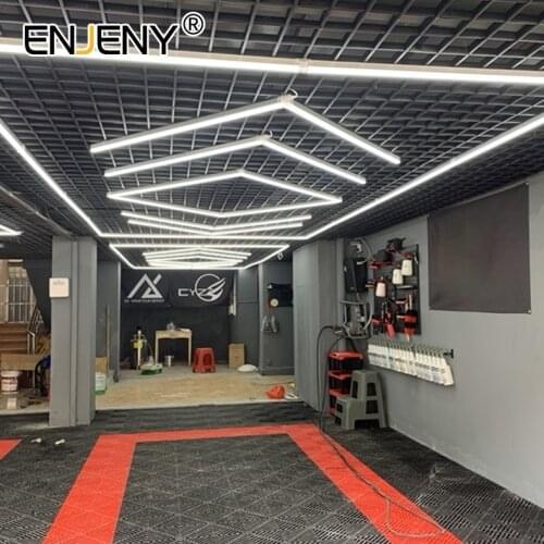 ST3018 factory direct sales station light led working lamp Used for car wash, car beauty, gym, garage, workshop