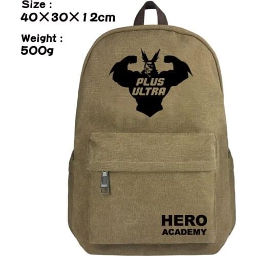 My Hero academia Cosplay Backpack School Crossbody Messenger Shoulder Drawstring Bag Pencil Case Box