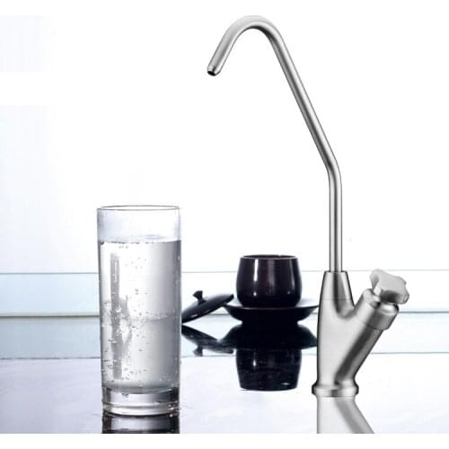 SUS 304 Stainless Steel Single Handle Kitchen Pure Water Drinking Faucet