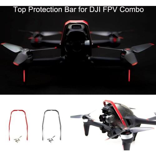 Aluminum Alloy Top Protection Bar for DJI FPV Combo Drone Bumper Guard Protector Accessories Kits for DJI FPV Aircraft Accessory