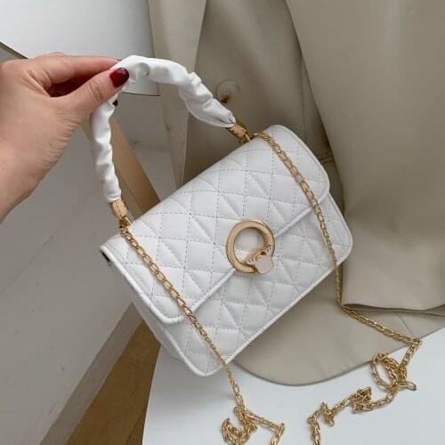Crossbody bags for women 2020 mini channels handbags chain clear purse white korean style luxury brand summer cute shoulder bag