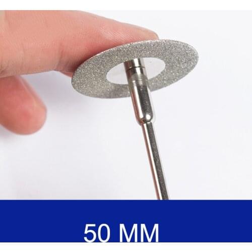 1PCS 50mm Mini Cutting Disc Drill Rotary Tool Accessories Diamond Disc Circular Saw Abrasive Saw Blade Grinding Wheel