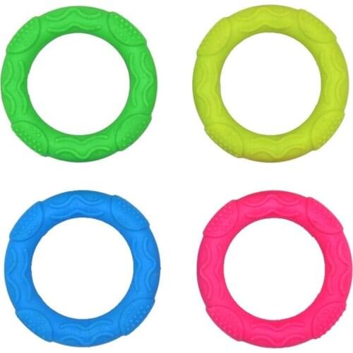 Legendog 1pc Bite Resistant Dog Chewing Ring Toy Bite-Proof Funny Dog Teething Toy Puppy Chew Toys Pet Supplies