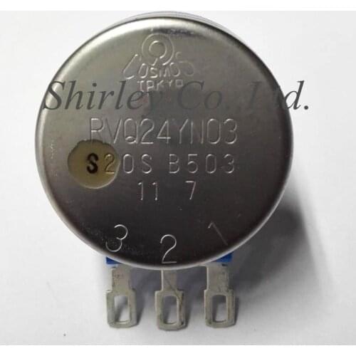 100% new Original TOCOS Imported original long life game RVQ24YN03-S202-B503 potentiometer RVQ24YN03 S20S B503 50K switch