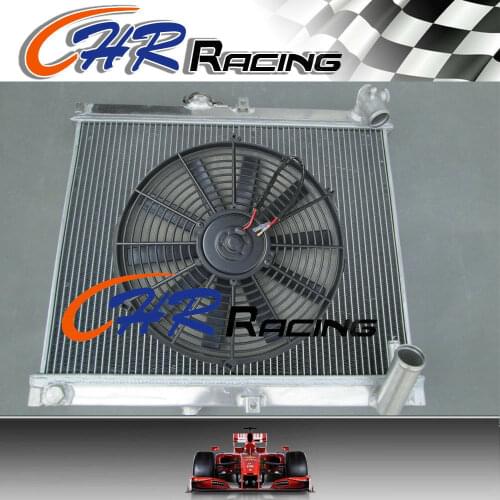 FOR 3ROW 56MM aluminum radiator mazda RX7 FC3S S4 86 87 88 1986 1987 1988 + FAN
