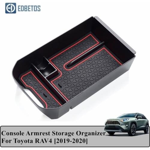 Car Central Console For Toyota RAV4 2019 2020 RAV4 LE, XLE, XLE Premium Adventure Interior Accessories Stowing Storage Box