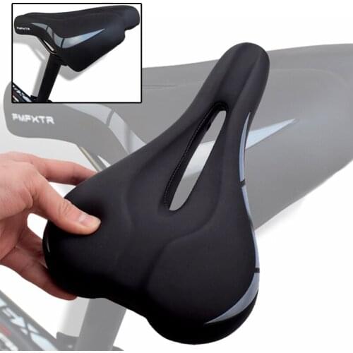 MTB Bicycle Saddle Hollow Breathable Bike Cushion Comfortable Soft Bike Seat Former Narrow Circle Design Cycling Accessories