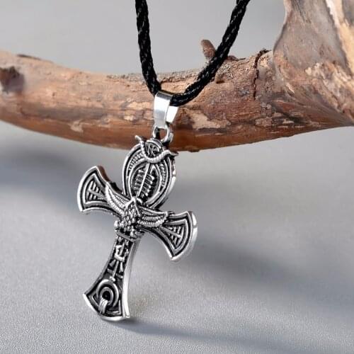 CHENGXUN 2020 Norse Viking Amulet Pendant Necklace Cross Irish Druid Pendant Necklace Men Cool Girl Jewelry
