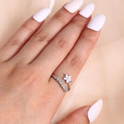 Coconal Women's Silver Rings