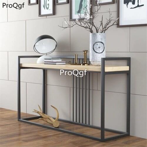Prodgf 1 Set 80*30*75cm wood Corner Console Table