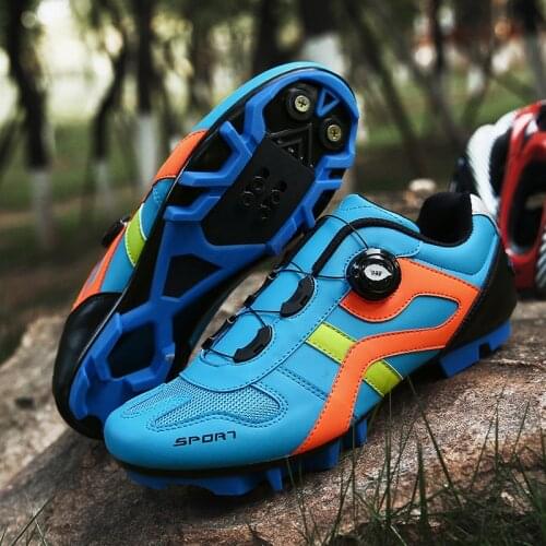 Outdoor Sports Cycling Shoes Men Professional Racing Bicycle Sneakers Men MTB Mountain Bike Shoes Women Sapatilha Ciclismo MTB