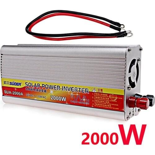 Peak 2KW 2000W 2000 Watt Modified Sine Wave Power Inverter Home Car DC 24V to AC 220 230V 240V
