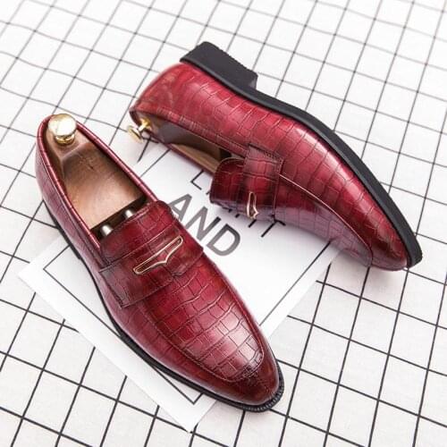 Shoes Fashion Loafers Mules For Men Dress Shoes Black Leather Mens Italian Brown Skin Stylish Casual Fashion Moccasins