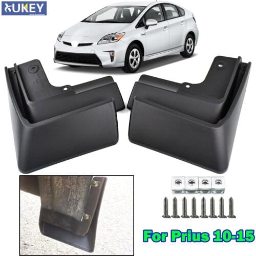 Set Mudflaps For Toyota Prius XW30 2010 - 2015 Mud Flaps Splash Guards Mudguards Dirty Fender Front Rear 2011 2012 2013 2014
