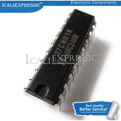 10PCS 74HC240 SN74HC240N DIP-20 inverter / buffer chip new original In Stock