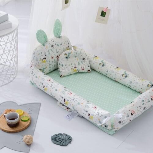 Lovely Baby Nest Bed Newborn Playpen Crib Portable Outdoor Travel Cot Cradle
