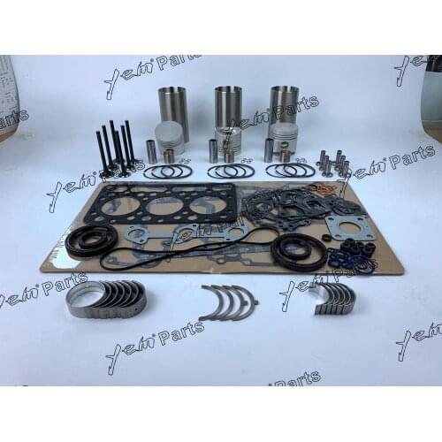 D750 Overhaul Repair Kit With Piston Ring Full Gasket Set Bearing Valves For Kubota Engine Parts
