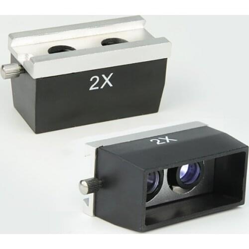 2x 1x 3x 4x Stereo Microscope Objective Optical Lens