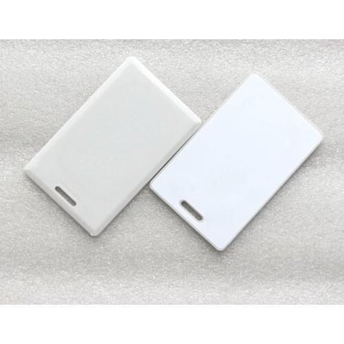 UID Thick White blank Card Repeatable Erase 13.56MHz ISO14443A 1000pcs/L