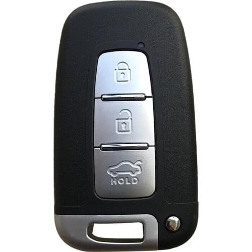 Smart Remote Car Key Shell For Hyundai Genesis Coupe Sonata Elantra Veloster Smart Keyless Entry Fob Transmitter Auto Key Parts