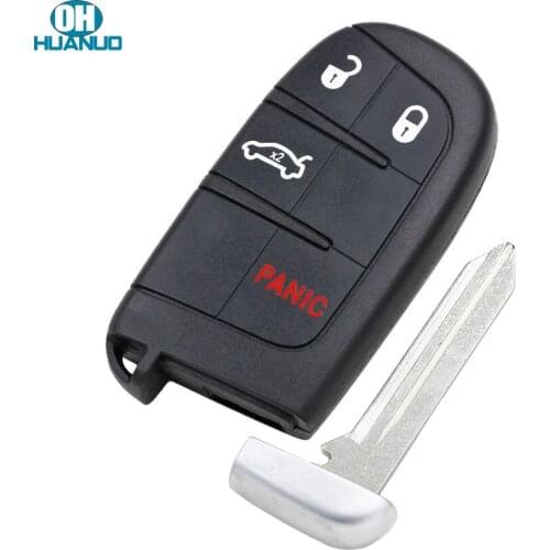 3+1/4 buttons Remote Key Shell For Chrysler 300 for DODGE JOURNEY Dart Charger for Jeep Grand Cherokee with small key