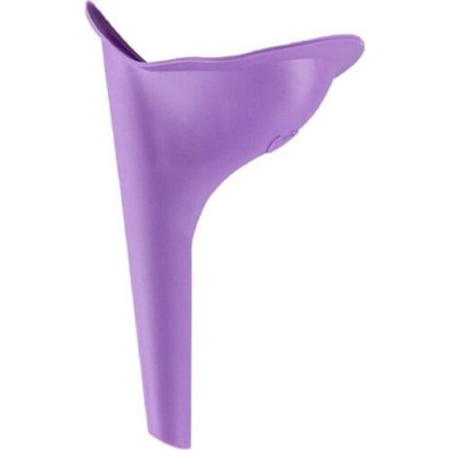 Women Portable Toilet Female Urinal Outdoor Camping Festival Silicone Urination Funnel Urine Device Travel Urinals