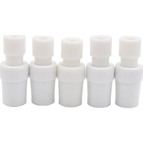 5 PCS Dental Strong To Weak Suction Adaptor Tow Pieces Set 16mm & 11mm Dental Disposable Tube Convertor