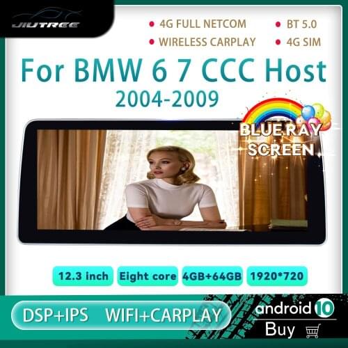 Android 10 car radio 2din For BMW 6 7 2004-2009 CCC Host car multimedia DVD player Stereo receiver GPS navigator Head Unit