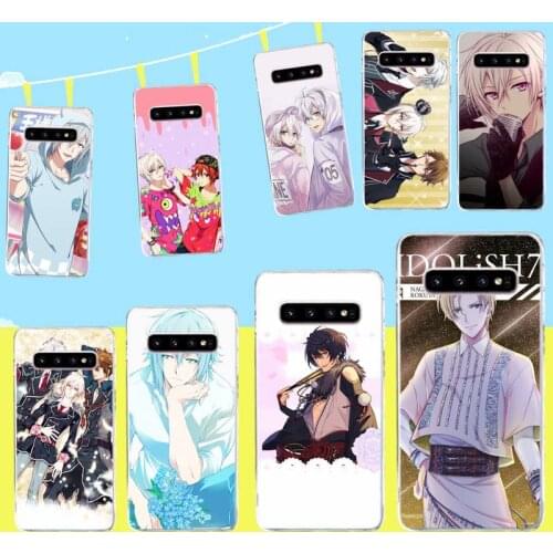 Hot Idolish7 Cover Black Soft Shell Phone Case for Samsung S9 plus S5 S6 S7 edge S8 S10 plus