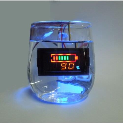 DC Digital Lead acid Battery Test Indicator Gauge Meter Voltage LiFePO NiMH RSO