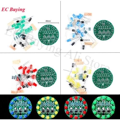LED Water Lamp Kit Electronic Component Training Welding Practice Board DIY Parts Production for Learning