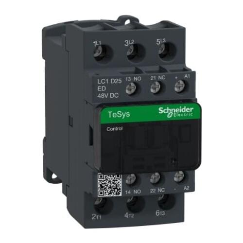 LC1D25ED LC1D25EDC LC1-D25EDC TeSys D contactor - 3P(3 NO) - AC-3