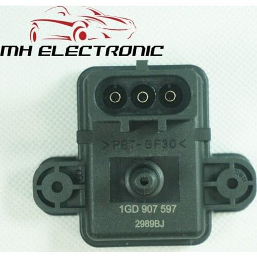 MH ELECTRONIC For Volkswagen VW Jetta 1GD907597 4686181 4686485 5234971 Manifold Abosolute Boost Pressure MAP Sensor Sender