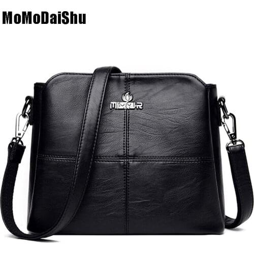 2021New Elegant Shoulder Bag Girl Fashion Crossbody Bags In Soft Leather Messenger Bag Women Luxury Handbags Designer Sac A Main