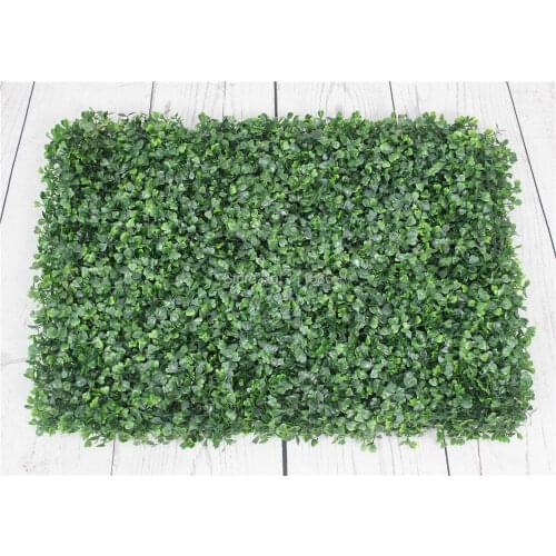 SPR 60x40cm Artificial Boxwood Hedges Panels Decorative Garden Grass Fencing Sythenic Buxus Boxwood For Garden Decoration