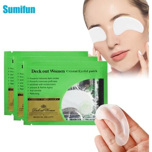 6pcs/3bags Herbal Extract Hydrating Moisturizing Eye Patch Anti-wrinkle Remove Dark Circles Eyes Bags Relieve Eye Fatigue Mask