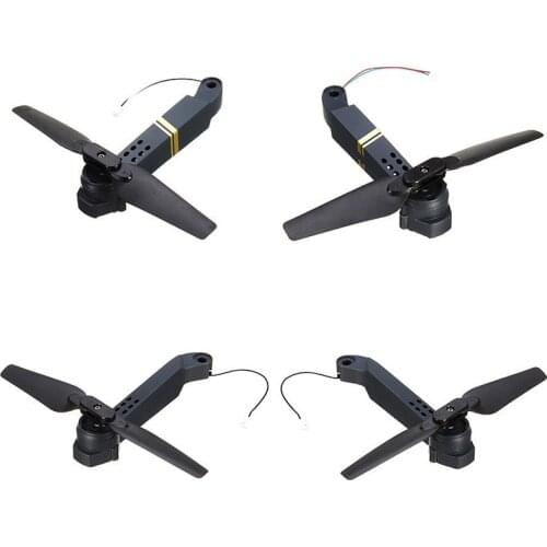 E58 RC Quadcopter Spare Parts Axis Arms with Motor & Propeller for FPV Racing Drone Frame Parts Replacement Accs
